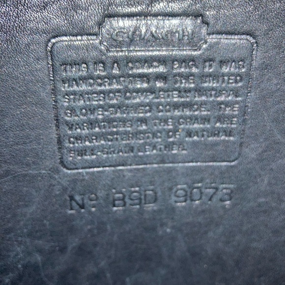 Vintage leather coach bag - Picture 9 of 13